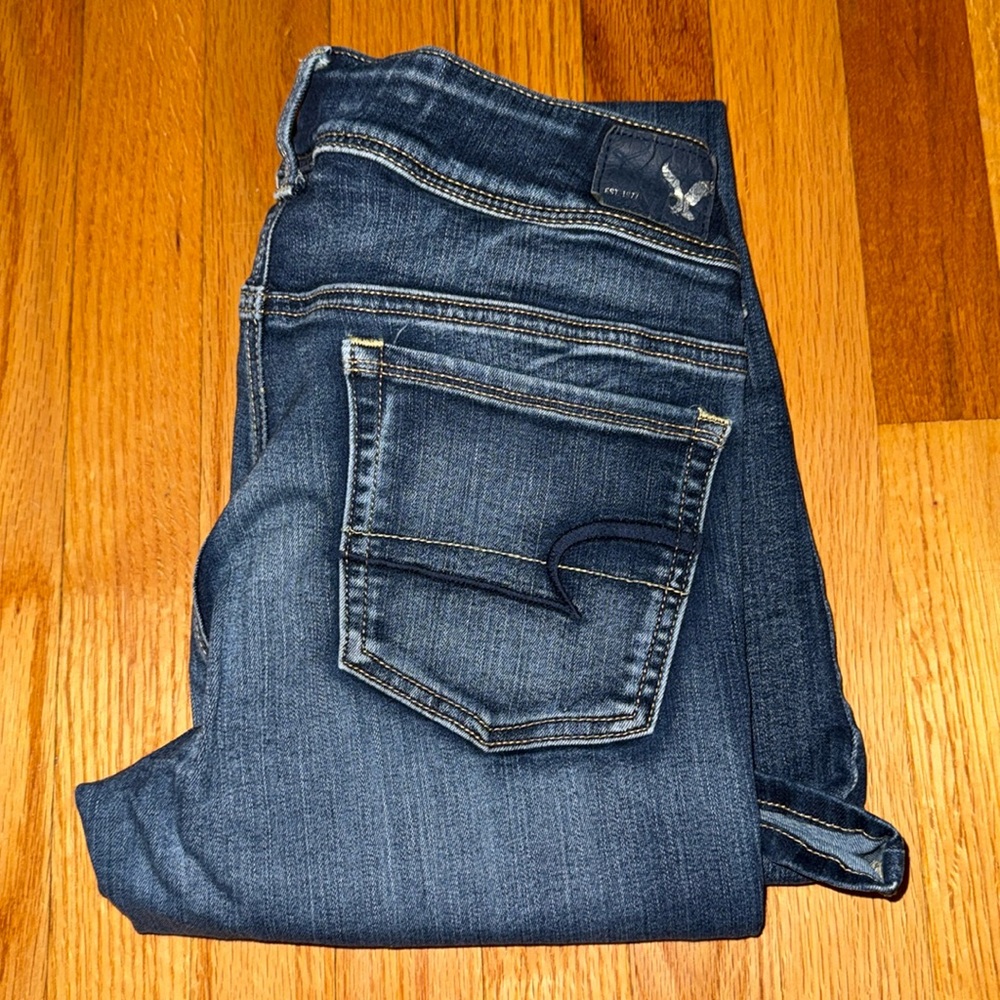 AE women’s kick boot jeans